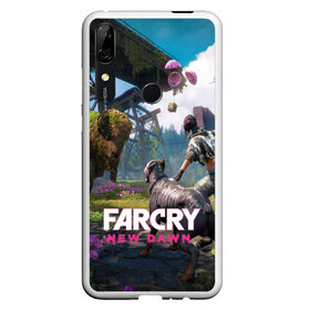 Чехол для Honor P Smart Z с принтом FARCRYNEW DAWN , Силикон | Область печати: задняя сторона чехла, без боковых панелей | Тематика изображения на принте: far cry | far cry 5 | far cry new dawn | far cry primal | farcry | fc 5 | fc5 | game | new dawn | primal | игры | постапокалипсис | фар край | фар край 5