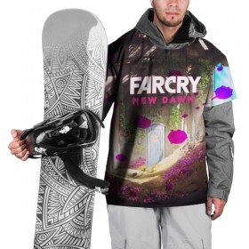 Накидка на куртку 3D с принтом FARCRY NEW DAWN , 100% полиэстер |  | Тематика изображения на принте: 