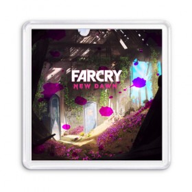 Магнит 55*55 с принтом FARCRY NEW DAWN , Пластик | Размер: 65*65 мм; Размер печати: 55*55 мм | 