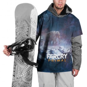 Накидка на куртку 3D с принтом FARCRY PRIMAL , 100% полиэстер |  | Тематика изображения на принте: 