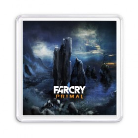 Магнит 55*55 с принтом FarCry primal , Пластик | Размер: 65*65 мм; Размер печати: 55*55 мм | 