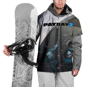 Накидка на куртку 3D с принтом Payday 2 , 100% полиэстер |  | Тематика изображения на принте: 