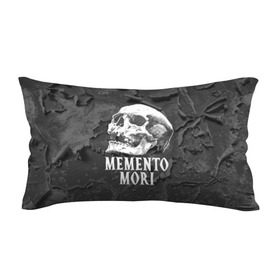 Подушка 3D антистресс с принтом Memento mori , наволочка — 100% полиэстер, наполнитель — вспененный полистирол | состоит из подушки и наволочки на молнии | black | death | life | memento mori | skeleton | skull | жизнь | скелет | череп | черный