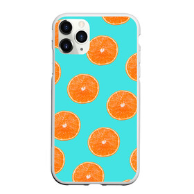 Чехол для iPhone 11 Pro матовый с принтом Апельсины , Силикон |  | Тематика изображения на принте: апельсин | апельсины | грейпфрукт | грейпфрут | разрез | сочный | фрукт