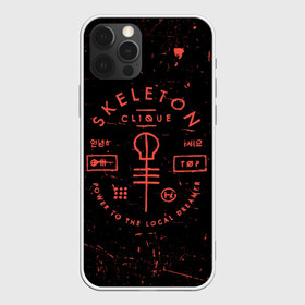 Чехол для iPhone 12 Pro с принтом TOP - Skeleton Clique , силикон | область печати: задняя сторона чехла, без боковых панелей | band | best | blurry | face | indie | logo | music | one | pilots | pop | regional | rock | symbol | top | trench | twenty | vessel | группа | инди | лого | логотип | музыка | пилоты | поп | рок | символ | топ | тренч