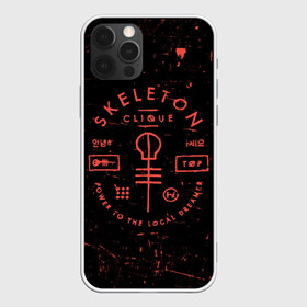 Чехол для iPhone 12 Pro Max с принтом TOP - Skeleton Clique , Силикон |  | band | best | blurry | face | indie | logo | music | one | pilots | pop | regional | rock | symbol | top | trench | twenty | vessel | группа | инди | лого | логотип | музыка | пилоты | поп | рок | символ | топ | тренч