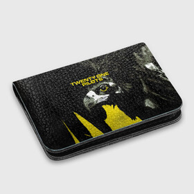 Картхолдер с принтом с принтом Twenty One Pilots - Trench , натуральная матовая кожа | размер 7,3 х 10 см; кардхолдер имеет 4 кармана для карт; | Тематика изображения на принте: band | best | blurry | face | indie | logo | music | one | pilots | pop | regional | rock | symbol | top | trench | twenty | vessel | группа | инди | лого | логотип | музыка | пилоты | поп | рок | символ | топ | тренч