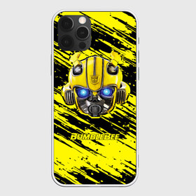 Чехол для iPhone 12 Pro Max с принтом Bumblebee , Силикон |  | Тематика изображения на принте: transformers | автоботы | бамблби | кибертрон | мегатрон | оптимус | прайм | робот | трансформеры