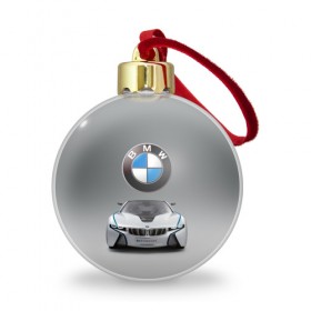 Ёлочный шар с принтом BMW Vision , Пластик | Диаметр: 77 мм | bmw | car | germany | motorsport | sports car | автомобиль | автоспорт | бмв | германия | спорткар