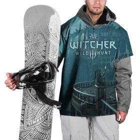 Накидка на куртку 3D с принтом Ведьмак 3: Дикая Охота , 100% полиэстер |  | wild hunt | арбалет | ведьмак 3 | геральт | дикая | магия | охота | сказка | сфера | фэнтези | цири
