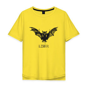 Мужская футболка хлопок Oversize с принтом Lizer , 100% хлопок | свободный крой, круглый ворот, “спинка” длиннее передней части | hip hop | lizer | rap | реп | рэп