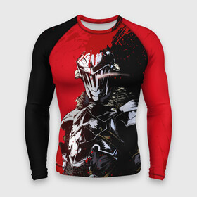 Мужской рашгард 3D с принтом Goblin Slayer red and black ,  |  | ahegao | anime | armor | blood | goblin | knight | manga | slayer | аниме | ахегао | гоблин | гоблинов | гоблины | доспехи | жрица | кровища | кровь | манга | мульт | мультик | ранобэ | рыцарь | сериал