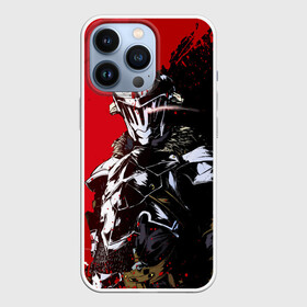 Чехол для iPhone 13 Pro с принтом Goblin Slayer red and black ,  |  | ahegao | anime | armor | blood | goblin | knight | manga | slayer | аниме | ахегао | гоблин | гоблинов | гоблины | доспехи | жрица | кровища | кровь | манга | мульт | мультик | ранобэ | рыцарь | сериал