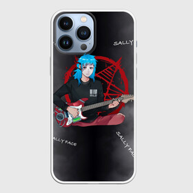 Чехол для iPhone 13 Pro Max с принтом Sally Face with a Guitar ,  |  | Тематика изображения на принте: fisher | larry johnson | mask | sally  face | sally fisher | sallyface | демоны | духи | маска | пентаграмма | призраки | рок | салли | салли фейс | салли фишер | фейс | шепот