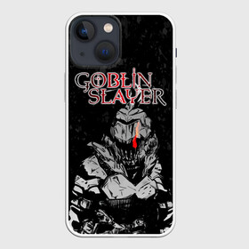 Чехол для iPhone 13 mini с принтом Goblin Slayer black background ,  |  | ahegao | anime | armor | blood | goblin | knight | manga | slayer | аниме | ахегао | гоблин | гоблинов | гоблины | доспехи | жрица | кровища | кровь | манга | мульт | мультик | ранобэ | рыцарь | сериал