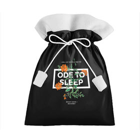 Подарочный 3D мешок с принтом TOP. Ode to Sleep , 100% полиэстер | Размер: 29*39 см | dun | joseph | josh | joshua | one | pilots | top | trench | twenty | tyler | usa | william | дан | джозеф | джош | джошуа | пилоты | сша | тайлер | уильям