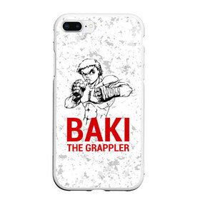 Чехол для iPhone 7Plus/8 Plus матовый с принтом Baki the Grappler Боец Баки , Силикон | Область печати: задняя сторона чехла, без боковых панелей | Тематика изображения на принте: ahegao | anime | baki | fighter | grappler | manga | the | аниме | анимешники | анимешнику | ахегао | баки | боевые | боец | бойцы | доппо | драки | искусства | манга | мульт | мультик | сериал | хамма | юдзиро