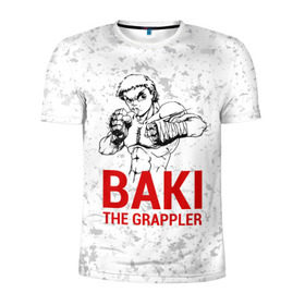 Мужская футболка 3D спортивная с принтом Baki the Grappler / Боец Баки , 100% полиэстер с улучшенными характеристиками | приталенный силуэт, круглая горловина, широкие плечи, сужается к линии бедра | ahegao | anime | baki | fighter | grappler | manga | the | аниме | анимешники | анимешнику | ахегао | баки | боевые | боец | бойцы | доппо | драки | искусства | манга | мульт | мультик | сериал | хамма | юдзиро