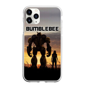 Чехол для iPhone 11 Pro матовый с принтом BUMBLEBEE , Силикон |  | bumblebee | автобот | бамблби | герой | камаро | прайм | робот | трансформеры | фильм | шевроле