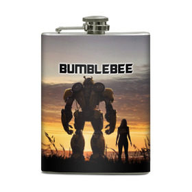 Фляга с принтом BUMBLEBEE , металлический корпус | емкость 0,22 л, размер 125 х 94 мм. Виниловая наклейка запечатывается полностью | Тематика изображения на принте: bumblebee | автобот | бамблби | герой | камаро | прайм | робот | трансформеры | фильм | шевроле