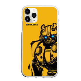 Чехол для iPhone 11 Pro матовый с принтом BUMBLEBEE , Силикон |  | bumblebee | автобот | бамблби | герой | камаро | прайм | робот | трансформеры | фильм | шевроле