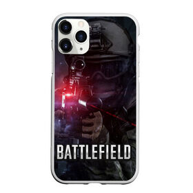 Чехол для iPhone 11 Pro Max матовый с принтом BATTLEFIELD , Силикон |  | battlefield | бателфилд | игра | компьютерная игра | надпись | поле битвы | стрелялка | шутер