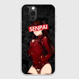 Чехол для iPhone 12 Pro Max с принтом Anime (Senpai 1) , Силикон |  | Тематика изображения на принте: ahegao | anime | manga | sempai | senpai | аниме | ахегао | манга | семпай | сенпай