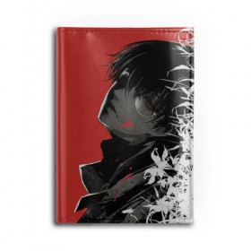 Обложка для автодокументов с принтом Tokyo Ghoul:re , натуральная кожа |  размер 19,9*13 см; внутри 4 больших “конверта” для документов и один маленький отдел — туда идеально встанут права | Тематика изображения на принте: tokyo ghoul | tokyo kushu | toukyou ghoul | toukyou kushu | токийский гуль | токийский монстр