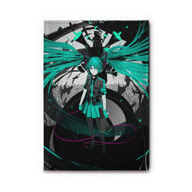 Обложка для автодокументов с принтом Miku Hatsune Vocaloid , натуральная кожа |  размер 19,9*13 см; внутри 4 больших “конверта” для документов и один маленький отдел — туда идеально встанут права | hatsune miku | miku hatsune | vocaloid | вокалоид | мику хатсуне | мику хатсунэ | мику хацуне | мику хацунэ | хатсуне мику | хатсунэ мику | хацуне мику | хацунэ мику