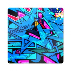 Магнит виниловый Квадрат с принтом GRAFFITY , полимерный материал с магнитным слоем | размер 9*9 см, закругленные углы | grafity | paint | street art | urban | город | граффити | искусство | кирпичи | краски | рисунки | стена | улицы | уличное искусство