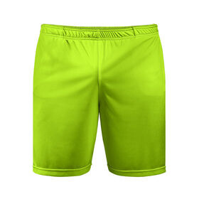 Мужские шорты 3D спортивные с принтом Гранж салатовый_ брюки ,  |  | Тематика изображения на принте: кислотные костюмы | кислотные цвета | неон | флуоресцентные принты