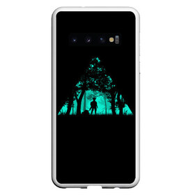 Чехол для Samsung Galaxy S10 с принтом Таинственный лес , Силикон | Область печати: задняя сторона чехла, без боковых панелей | Тематика изображения на принте: кислотные костюмы | кислотные цвета | неон | флуоресцентные принты
