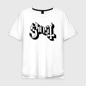 Мужская футболка хлопок Oversize с принтом Ghost , 100% хлопок | свободный крой, круглый ворот, “спинка” длиннее передней части | ghostemane | ghostemane mercury | ghostemane nihi | trash gang | гостмейн