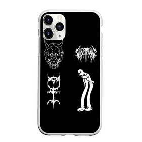 Чехол для iPhone 11 Pro Max матовый с принтом Ghostemane Mercury sign , Силикон |  | ghostemane | ghostemane mercury | ghostemane nihi | trash gang | гостмейн