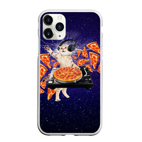 Чехол для iPhone 11 Pro Max матовый с принтом Пицца - Кот , Силикон |  | cat | galaxy | lightning | pizza | грозовой кошак | диджей | космос | кот | котики | котэ | кошак | метеориты | молния | пицца | прикол | приколы с котами | прикольная