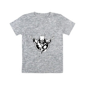 Детская футболка хлопок с принтом Thunderdome t-shirt , 100% хлопок | круглый вырез горловины, полуприлегающий силуэт, длина до линии бедер | gabber | hardcore | hardcoremusic | thunderdome