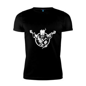 Мужская футболка премиум с принтом Thunderdome t-shirt , 92% хлопок, 8% лайкра | приталенный силуэт, круглый вырез ворота, длина до линии бедра, короткий рукав | Тематика изображения на принте: gabber | hardcore | hardcoremusic | thunderdome