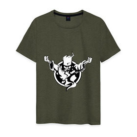 Мужская футболка хлопок с принтом Thunderdome t-shirt , 100% хлопок | прямой крой, круглый вырез горловины, длина до линии бедер, слегка спущенное плечо. | gabber | hardcore | hardcoremusic | thunderdome