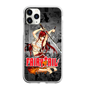 Чехол для iPhone 11 Pro матовый с принтом Fairy Tail (Эльза) , Силикон |  | anime | fairy tail | manga | аниме | манга | фейри тейл | фея | хвост | хвост феи | эльза