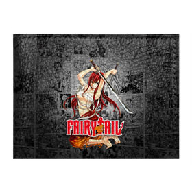 Обложка для студенческого билета с принтом Fairy Tail (Эльза) , натуральная кожа | Размер: 11*8 см; Печать на всей внешней стороне | anime | fairy tail | manga | аниме | манга | фейри тейл | фея | хвост | хвост феи | эльза