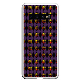 Чехол для Samsung Galaxy S10 с принтом Killer Queen Symbol , Силикон | Область печати: задняя сторона чехла, без боковых панелей | jojo no kimyou na bouken | jojos bizarre adventure | killer queen | невероятное приключение джоджо