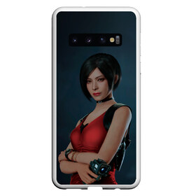 Чехол для Samsung Galaxy S10 с принтом Ada Wong , Силикон | Область печати: задняя сторона чехла, без боковых панелей | 2 | biohazard | claire | evil | horror | raccoon | resident | survival | t virus | t вирус | выживание | зла | кеннеди | клэр | леон | обитель | раккун | редфилд | скотт | ужас