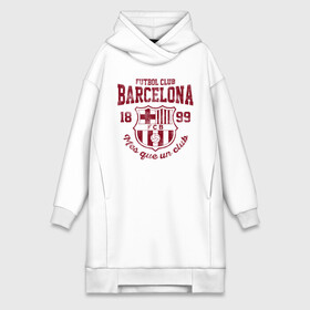 Платье-худи хлопок с принтом Барселона ,  |  | barca | barcelona | barsa | fc barcelona | барса | барселона | болел | испания | каталонцы | клубная | лалига | сине гранатовые | фанатская | форма | футбол | футбольная | футбольный клуб