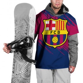 Накидка на куртку 3D с принтом Барселона , 100% полиэстер |  | barca | barcelona | barsa | fc barcelona | барса | барселона | болел | испания | каталонцы | клубная | лалига | сине гранатовые | фанатская | форма | футбол | футбольная | футбольный клуб