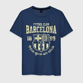 Мужская футболка хлопок с принтом Барселона , 100% хлопок | прямой крой, круглый вырез горловины, длина до линии бедер, слегка спущенное плечо. | barca | barcelona | barsa | fc barcelona | барса | барселона | болел | испания | каталонцы | клубная | лалига | сине гранатовые | фанатская | форма | футбол | футбольная | футбольный клуб