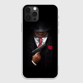 Чехол для iPhone 12 Pro Max с принтом Mafia , Силикон |  | Тематика изображения на принте: gangster | gun | gungster | illustration | mafia | арт | галстук | гангстер | гвоздика | зубы | костюм | крестный отец | мафия | минимализм | оружие | пистолет | пуля | темный | черный | шляпа