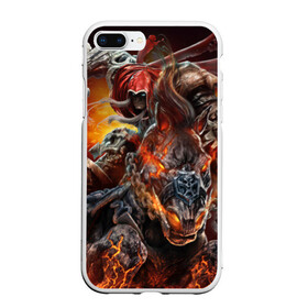 Чехол для iPhone 7Plus/8 Plus матовый с принтом Демон-Всадник (Darksiders) , Силикон | Область печати: задняя сторона чехла, без боковых панелей | 2019 | 666 | anime | darksiders | demon | game | marvel | phantom | аниме | википедия | демон | доспехи | духи | дьявол | игра | лошадь | магия | марвел | меч | мистика | огненная | фэнтази | фэнтези | цепь | эзотерика | япония