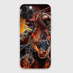 Чехол для iPhone 12 Pro с принтом Демон-Всадник (Darksiders) , силикон | область печати: задняя сторона чехла, без боковых панелей | 2019 | 666 | anime | darksiders | demon | game | marvel | phantom | аниме | википедия | демон | доспехи | духи | дьявол | игра | лошадь | магия | марвел | меч | мистика | огненная | фэнтази | фэнтези | цепь | эзотерика | япония