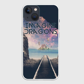 Чехол для iPhone 13 с принтом Imagine Dragons ,  |  | dragons | evolve | imagines | imagining | radioactive | вообрази | драгонс | драконов | имеджин | рок | хит