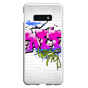 Чехол для Samsung S10E с принтом GRAFFITY , Силикон | Область печати: задняя сторона чехла, без боковых панелей | grafity | paint | street art | urban | город | граффити | искусство | кирпичи | краски | рисунки | стена | улицы | уличное искусство